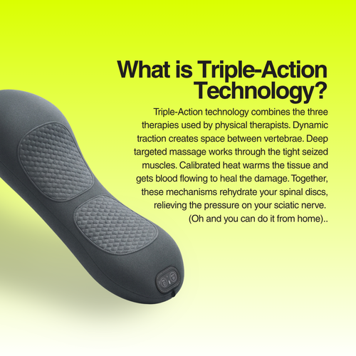 Triple-Action Massager + 3 FREE GIFTS
