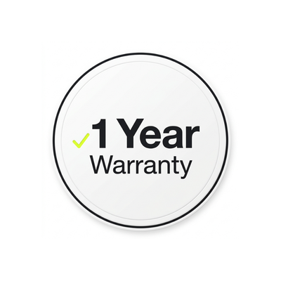 1 Year Warranty (FREE)